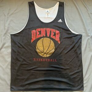 Vintage Adidas / NBA / Denever Nuggets Reversible Practice Jersey